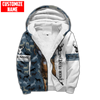 Maxcorners Deer Hunting Personalized Name 3D Over Printed Hoodie