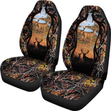 Maxcorners Deer Hunting Camo Car Seat Cover