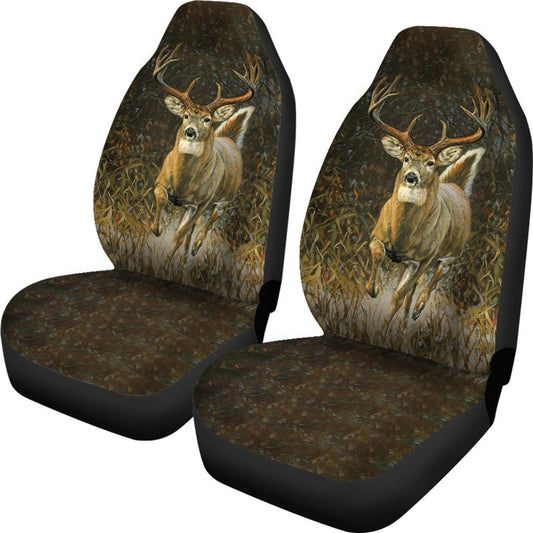 Maxcorners Tailed Deer Huning Car Seat Cover