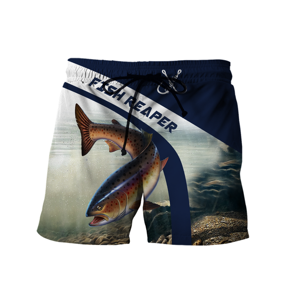 Maxcorners Custom Name Orange Trout-Salmon Fishing Design