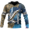 Maxcorners  Sturgeon Fishing Sport Camo Tattoos
