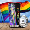 Maxcorners LGBT Horse PRIDE 2022 LGBTQ Flag 3D Tumbler