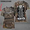 Maxcorners Customized Name I Am A Deer Hunter All Over Printed 3D Shirts