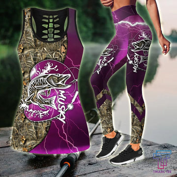 Maxcorners Musky Fishing Gear Country Girl Tattoo Camo