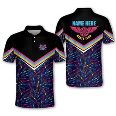 Maxcorners Darts Personalized Name 3D Shirt