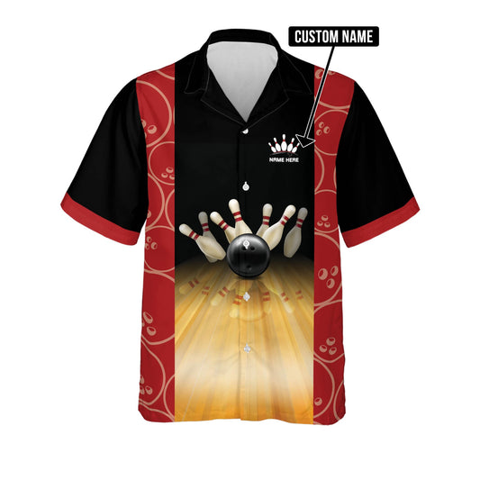 Maxcorners Lucky Bowling Shirt Do Not Wash Personalized Name Hawaiian Shirt