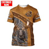 Maxcorners Moose Hunting Custom 3D Design All Over Printed