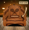 Maxcorners Tennis Light Brown Personalized All Over Printed Cap
