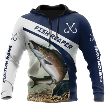 Maxcorners  Custom Name Trout-Salmon Fishing Design