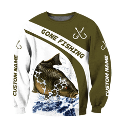 Maxcorners Custom Name Carp Fishing Shirts