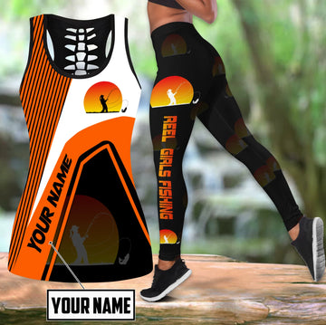 Maxcorners Custom Name Reel Girls Fishing