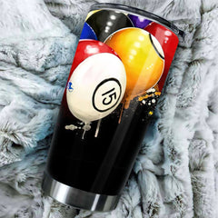 Maxcorners Billiards Colorful Tumbler