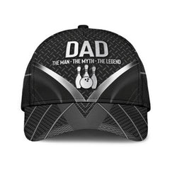 Maxcorners Dad The Man - The Myth - The Legend 3D Cap