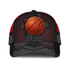 Maxcorners Basketball Red All Over Printed Cap