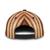 Maxcorners Basketball Grey USA Flag All Over Printed Cap