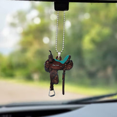 Maxcorners Personalized Horse Saddle Ornament