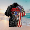 Maxcorners Unisex 3D Hooked On Freedom Ocean Hawaiian Shirt