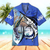 Maxcorners Unisex 3D Marlin Fish Hawaiian Shirt