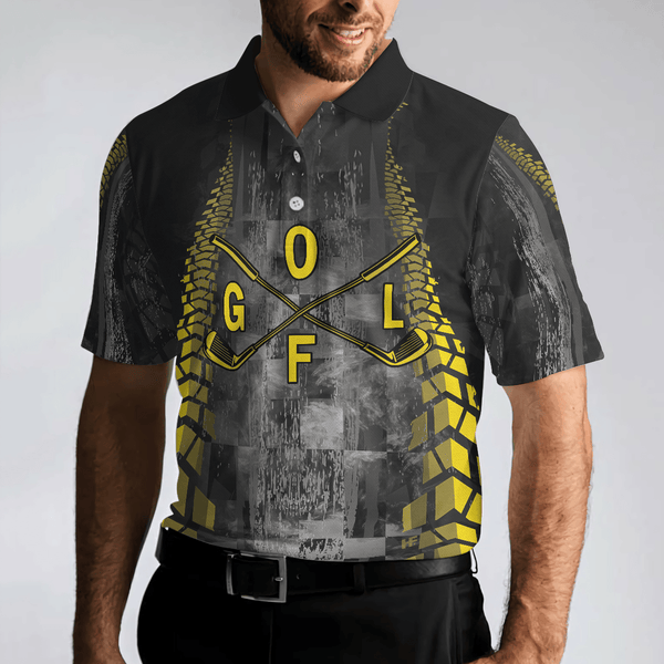 Max Corners Checker Pattern Racing 3D Custom Polo Shirt