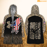 Maxcorners Ripped American Flag Duck Hunting Apparels