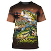 Maxcorners Bass Fishing 3D Shirt
