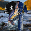 Maxcorners Marlin Fishing Unisex 3D Shirt