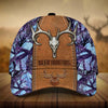 Maxcorners Premium Skull Deer Hunting Printed Multicolor Personalized 3D Hat