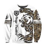 Maxcorners Bear hunting tattoo Print 3D Shirt