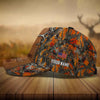 Maxcorners Premium Skull Deer Hunting Printed Multicolor Personalized 3D Hat