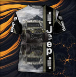 Maxcorners Jeep Car 3D Hoodie