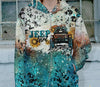Maxcorners Jeep Girl Leopard 3D Over Printed Hoodie